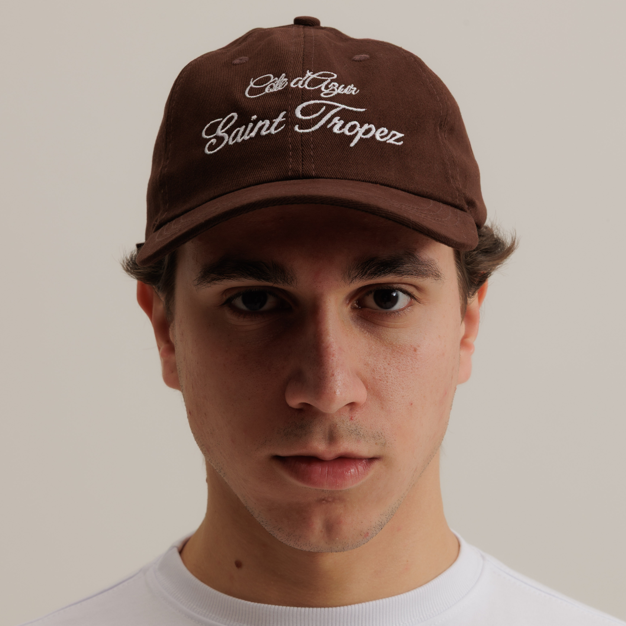 Cappellino marrone